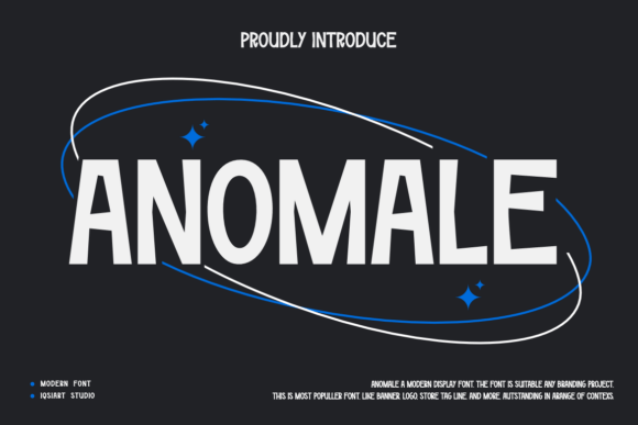 Anomale: A Retro-Inspired Display Font for Bold Campaigns