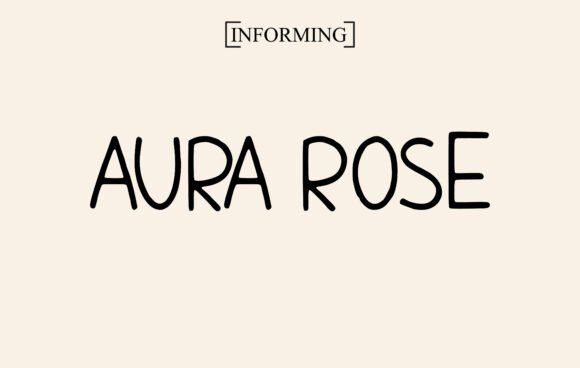 Aura Rose: A Versatile Font for Creative Crafters