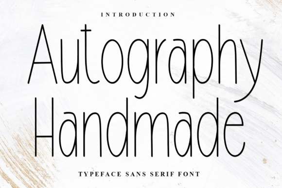 Autography Handmade: A Versatile Font for Editorial Design