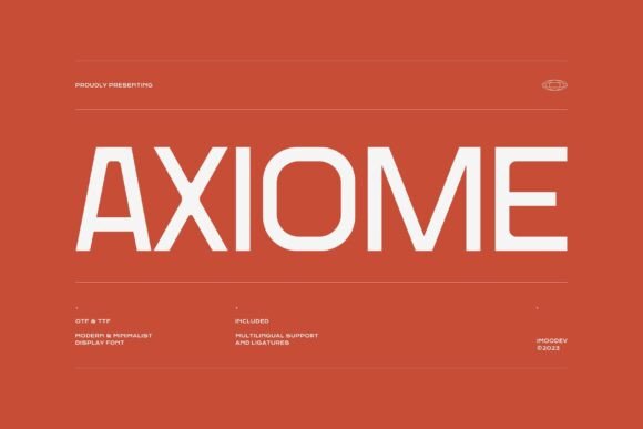 Axiome: The Perfect Modern Sans Serif for Editorial Design