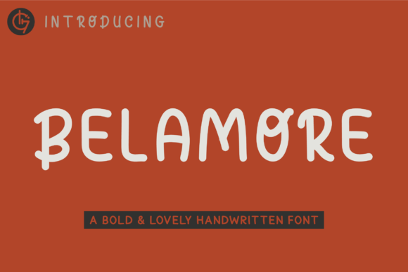 Belamore: A Handwritten Font for Editorial Design