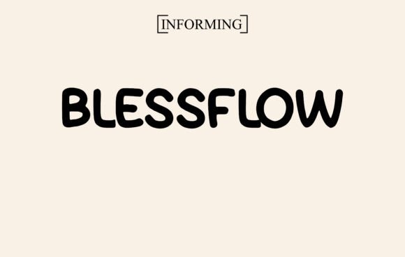 Blessflow: A Versatile Sans Serif Font for Editorial Design