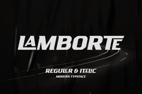 Boost Your Brand with Lamborte: A Bold Modern Font