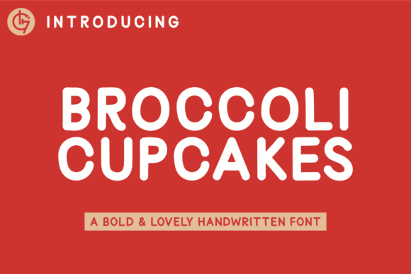 Broccoli Cupcakes: A Handwritten Font for Business Charm