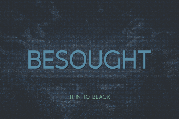 Discover Besought: The Perfect Font for Craft and Design