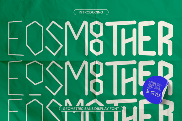 Discover Eosmoother: A Futuristic Sans Serif Font for Modern Design