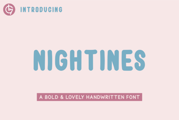 Discover Nightines: A Quirky All Caps Font for Creative Projects