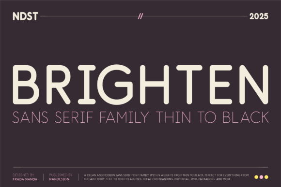 Discover the Charm of Brighten Rounded Font