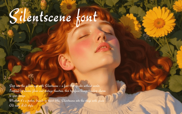 Discover the Timeless Charm of Silentscene Font