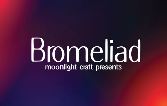 Enhance Your Brand with Bromeliad: A Beautiful Handwritten Font