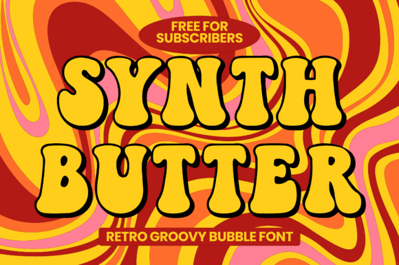 Enhance Your Brand with Synth Butter: A Playful Sans Serif Font