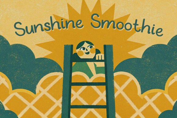 Enhance Your Editorial Design with Sunshine Smoothie Font