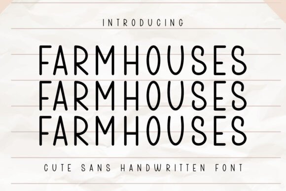Enhance Your Web Design with Farmhouses Font