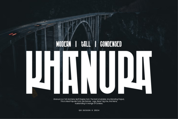 Khanura: A Bold and Authentic Display Font for Web Design