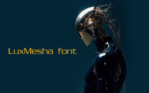 Lux Mesha: A Font for Futuristic Branding