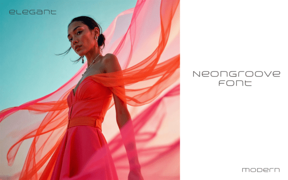 Neongroove: The Perfect Font for Bold Editorial Design