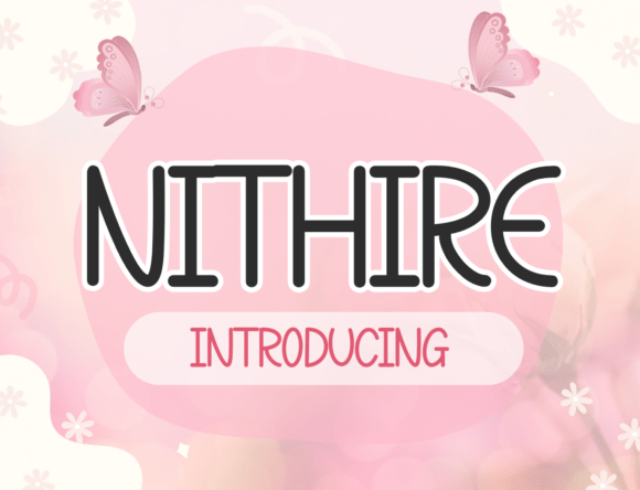 Nithire: Elevate Your Campaigns with This Unique Sans Serif Font