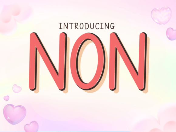 Non: A Distinctive Sans Serif Font for Creative Campaigns