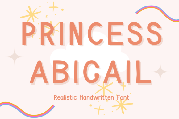 Princess Abigail: A Playful Handwritten Font for Charming Designs