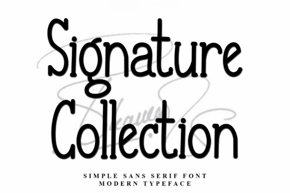 Signature Collection: A Festive Font for Your Brand