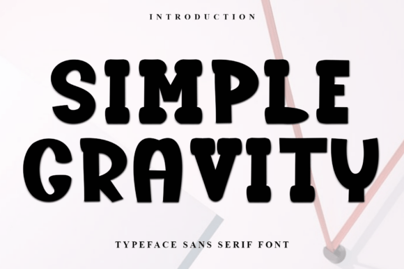 Simple Gravity: A Versatile Sans Serif Font for Modern Web Design