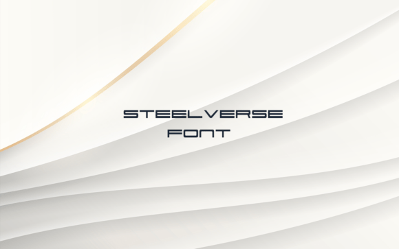 Steelverse: The Bold Sans Serif Font for Impactful Branding