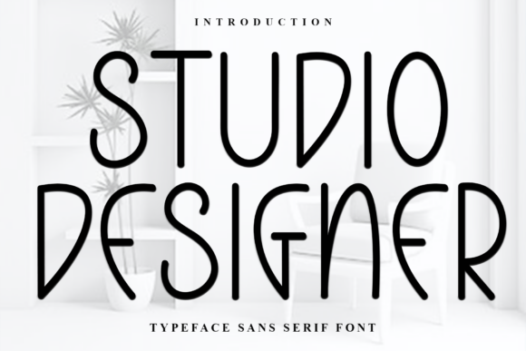 Studio Designer: A Festive and Merry Font for Editorial Charm
