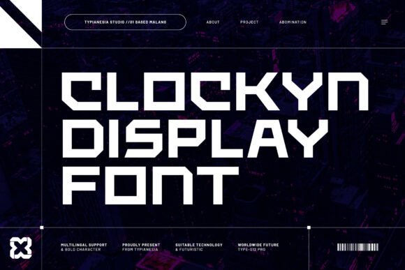 Transform Your Brand with Clockyn: A Modern Sans Serif Font