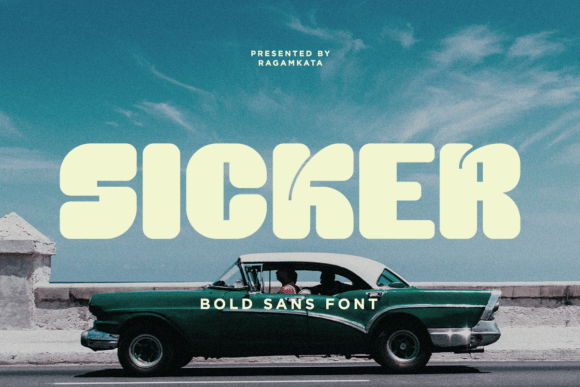 Unleash Brand Impact with Sicker: A Bold Sans Font