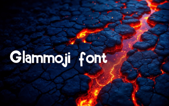 Unleash Creativity with Glammoji: A Bold Sans Serif Font