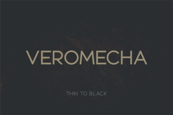 Veromecha: The Modern Sans Serif Font for Marketers