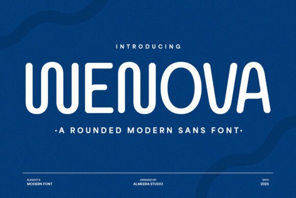Wenova: A Versatile Sans Serif Font for Modern Branding